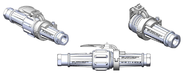 The part numbers used are the PXA911/04/P mating to the PXA921/04/S and its spring cap.