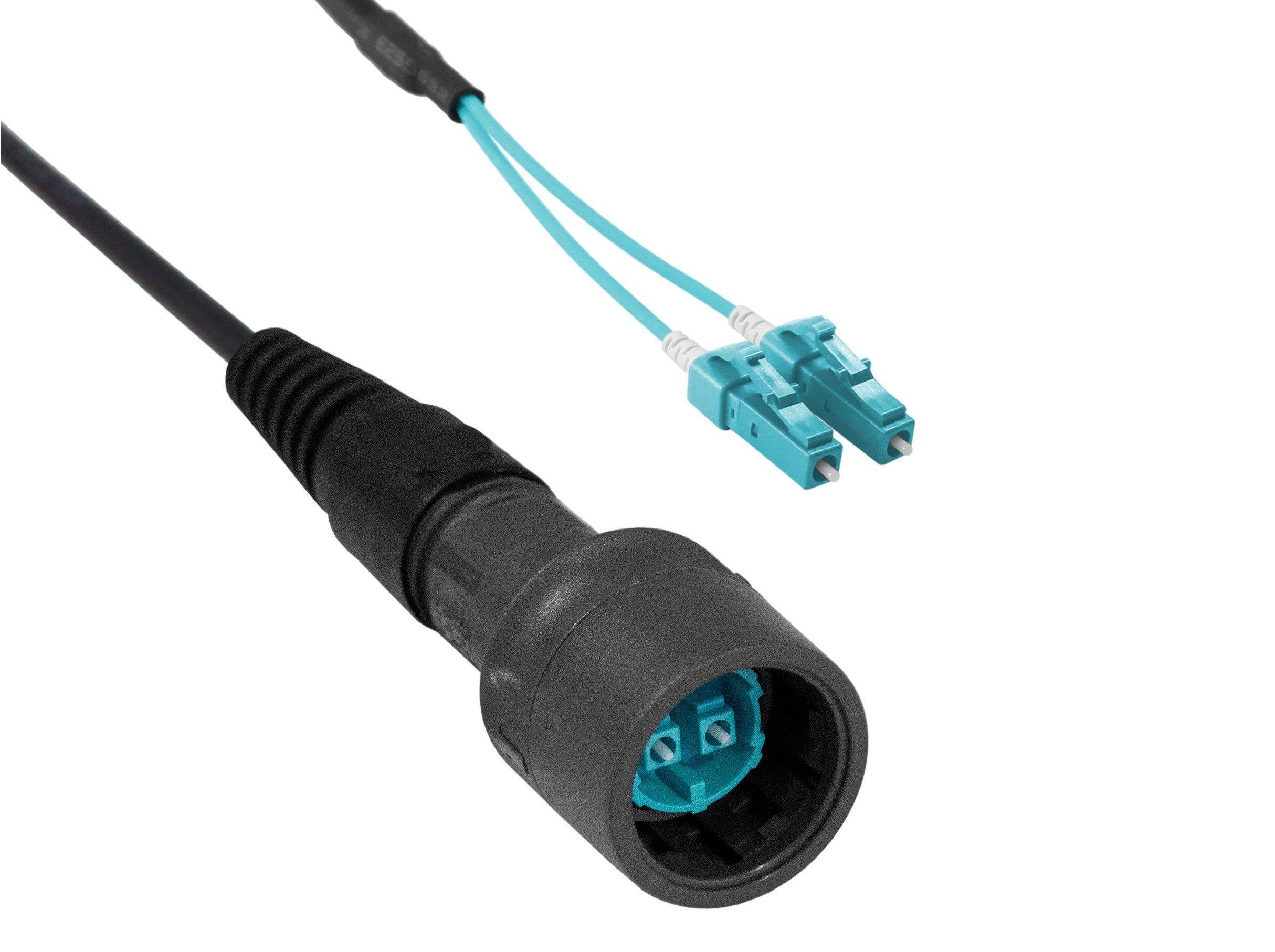 What is expanded beam optical fiber and how does it work?